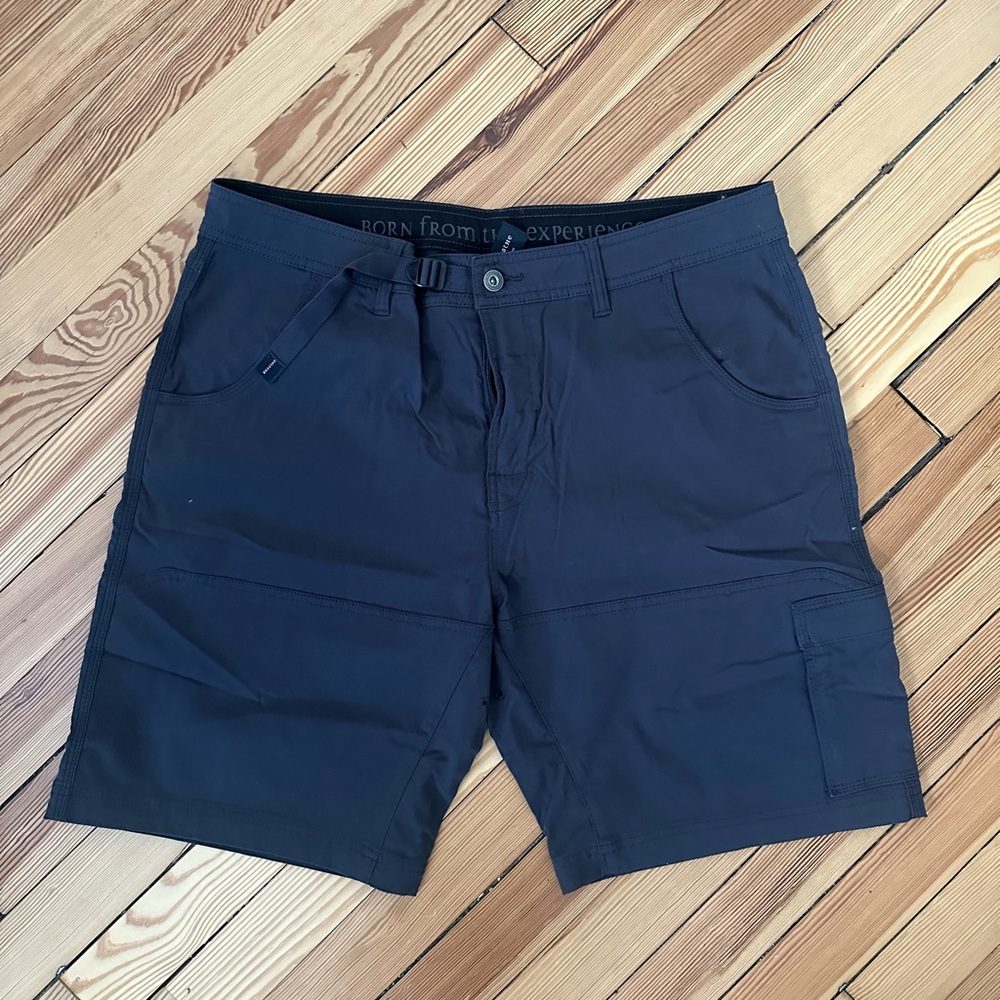 Men's charcoal/black Prana Shorts